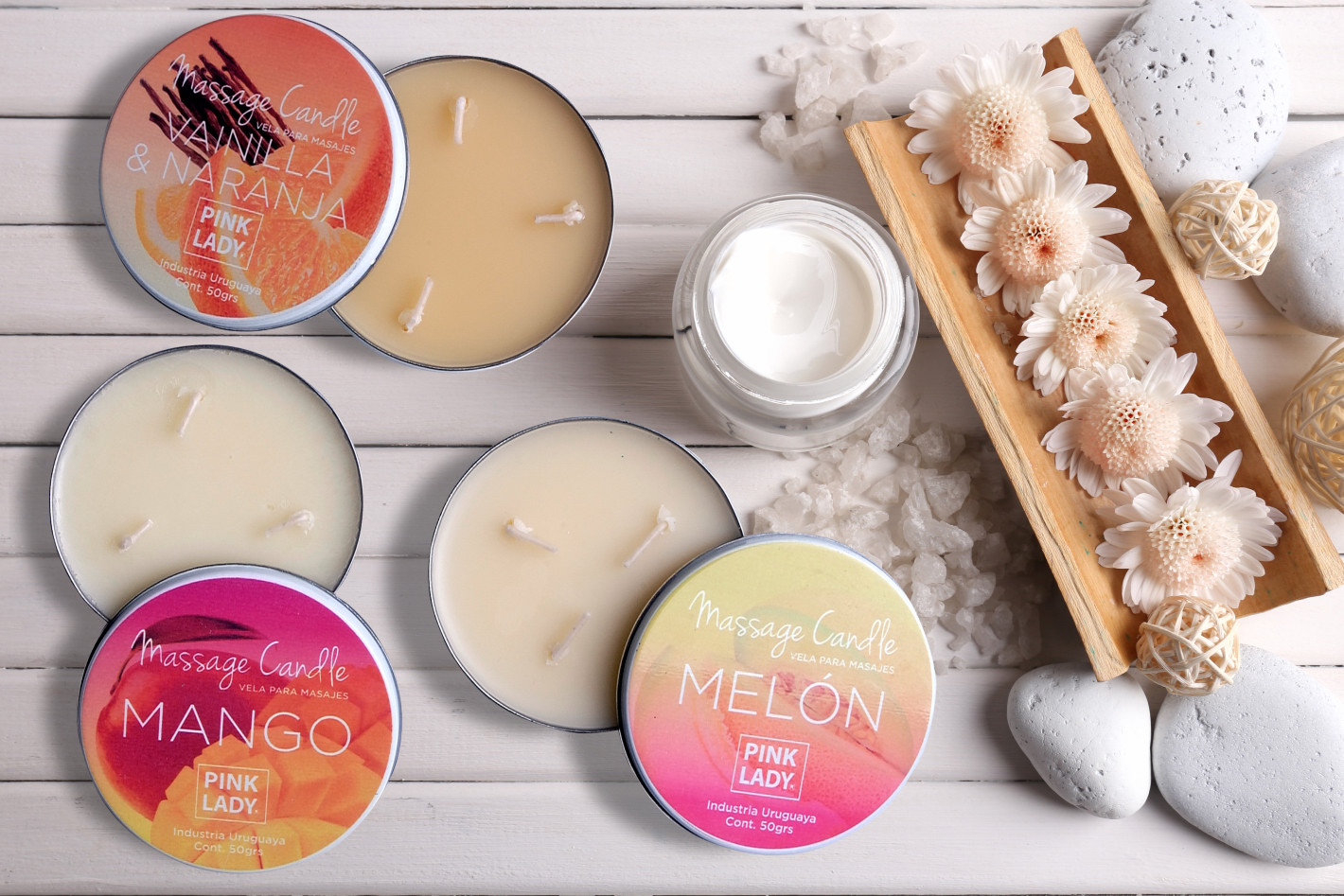 Warm Massage Candle - Melon - Image 4