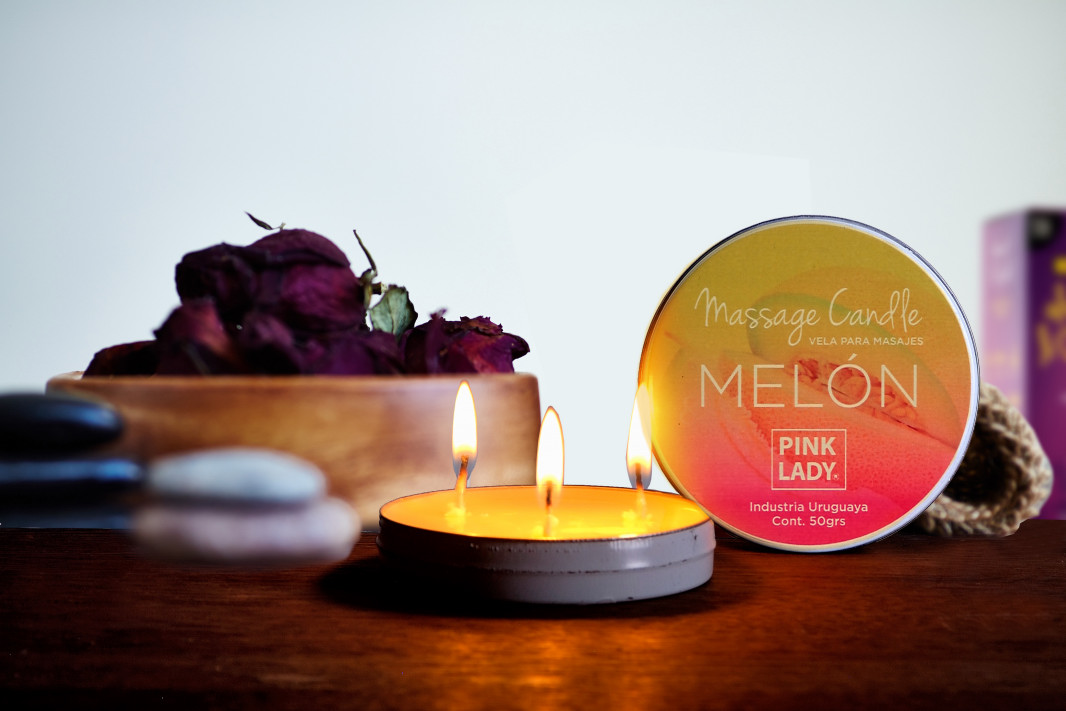 Warm Massage Candle - Melon - Image 3