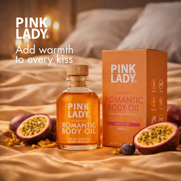 Foreplay Romantic Body Oil - Passion Fruit Flavor - Image 5