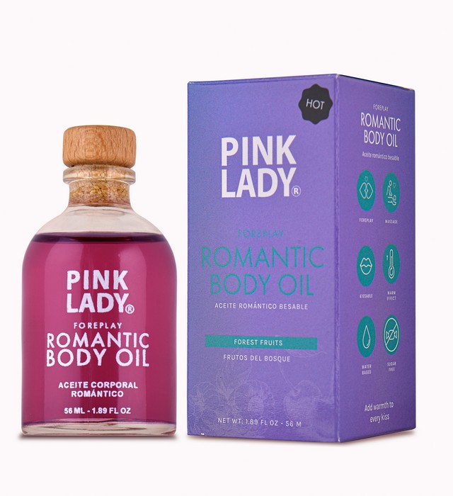 Foreplay Romantic Body Oil - Forest Fruits Flavor