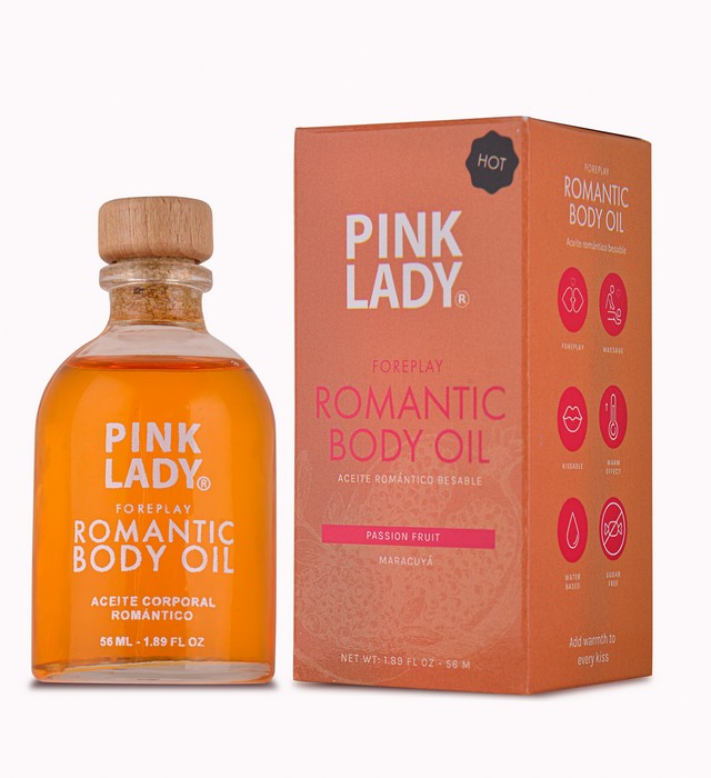 Foreplay Romantic Body Oil - Passion Fruit Flavor