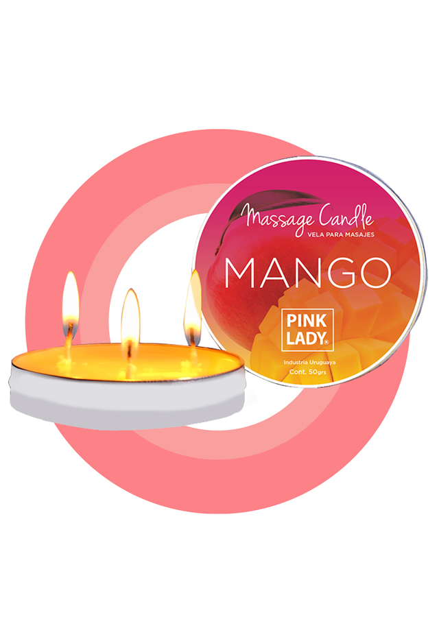 Vela para masajes - Fragancia Mango