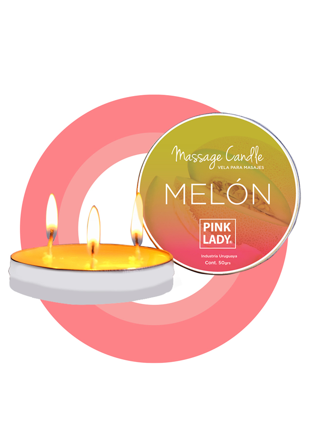 Vela para masajes - Fragancia Melón
