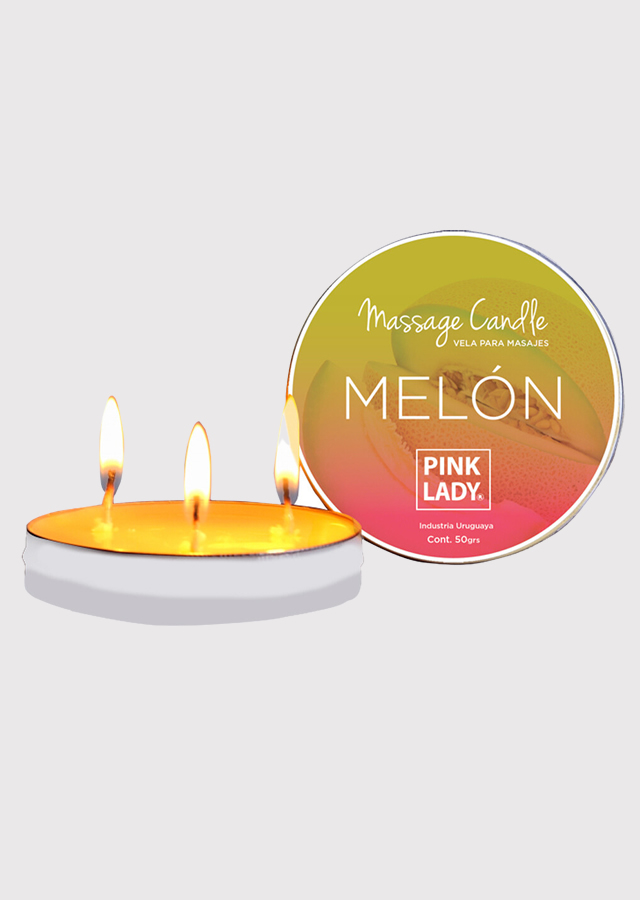 Vela para masajes - Fragancia Melón
