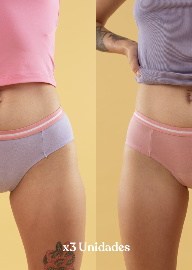 Pack de 3 Bombachas Absorbentes Nicky para Teens